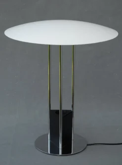 Sale Pamono Gino Table Lamp by Bjarne Frost & Ole Jespersenfor by Nordisk Solar Compagni, Denmark, 1960s