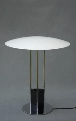 Sale Pamono Gino Table Lamp by Bjarne Frost & Ole Jespersenfor by Nordisk Solar Compagni, Denmark, 1960s