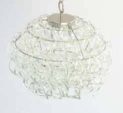 Clearance Pamono Giogali Chandelier by Angelo Mangiarotti for Vistosi