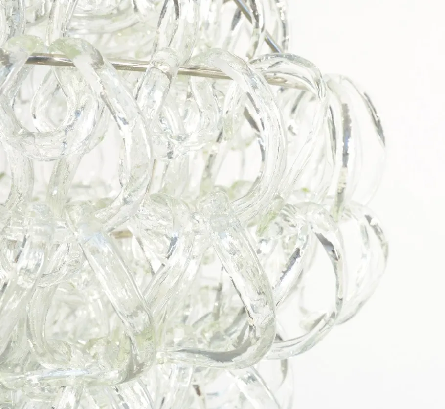 Clearance Pamono Giogali Chandelier by Angelo Mangiarotti for Vistosi