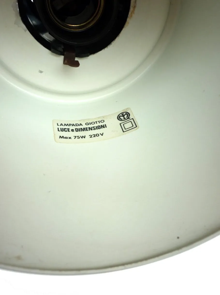 Discount Pamono Giotto Table Lamp from Luce e Dimensioni, 1970s