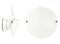 Clearance Pamono Giovi Wall Lamps in White Metal and Rubber by Achille Castiglioni for Flos, 1976, Set of 2