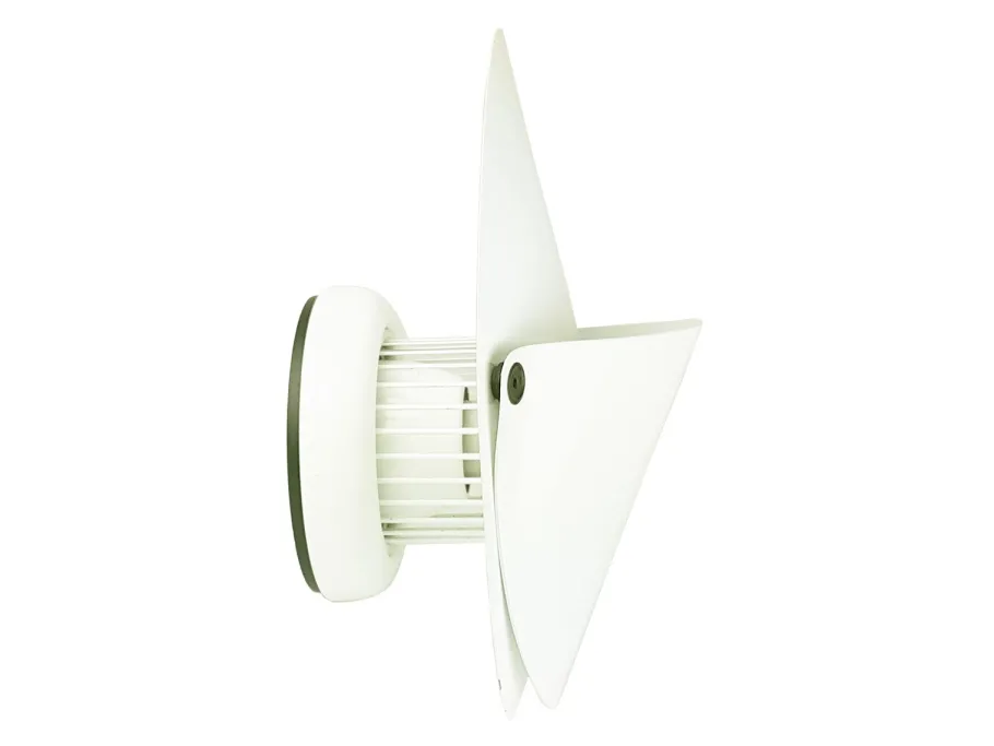 Clearance Pamono Giovi Wall Lamps in White Metal and Rubber by Achille Castiglioni for Flos, 1976, Set of 2