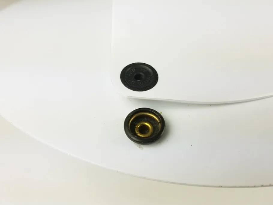 Clearance Pamono Giovi Wall Lamps in White Metal and Rubber by Achille Castiglioni for Flos, 1976, Set of 2