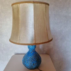 New Pamono Glacier Enamel Table Lamp by Charles Cart, 1960s