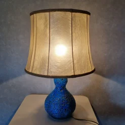 New Pamono Glacier Enamel Table Lamp by Charles Cart, 1960s