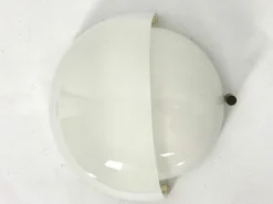 Hot Pamono Glass and Brass Mania Sconces by Vico Magistretti for Artemide, Italy, 1960s, Set of 2