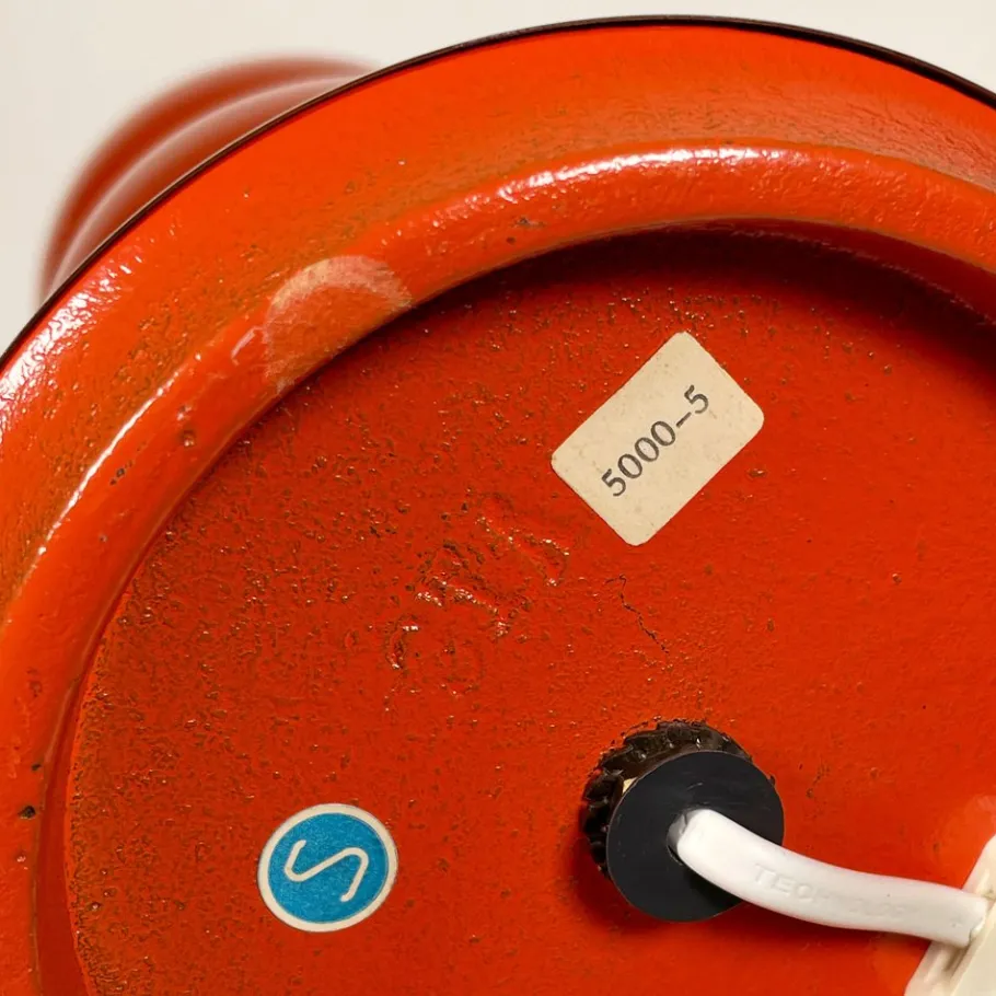 Discount Pamono Glass and Brass Table Lamp by Tranås Stilarmatur, 1960s