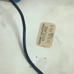 Discount Pamono Glass and Brass Wall Lamp from Kaiser Leuchte, 1960s