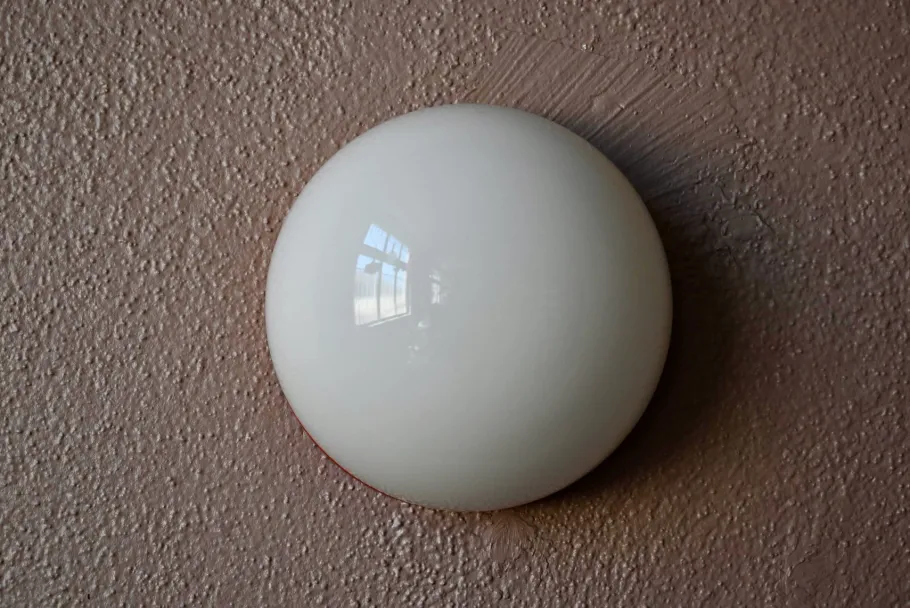 Online Pamono Glass and Metal Wall Light