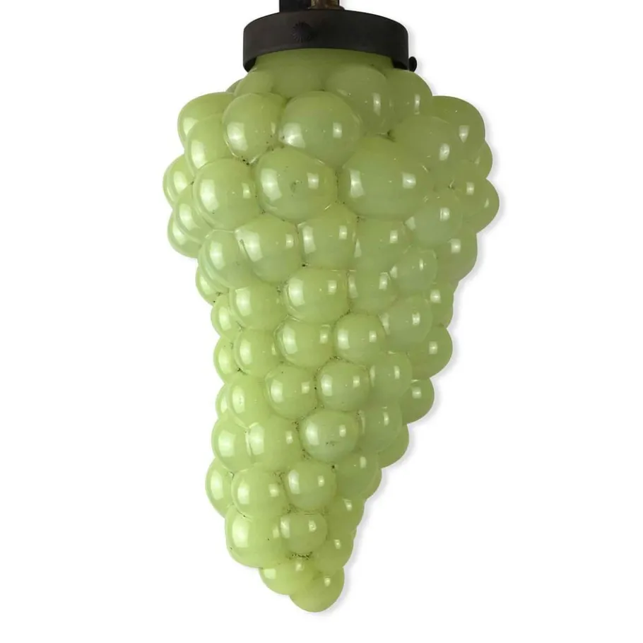 Clearance Pamono Glass Appliques with Grape Bunches, 1960s, Set of 4