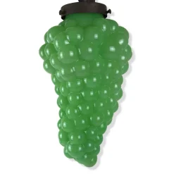 Clearance Pamono Glass Appliques with Grape Bunches, 1960s, Set of 4