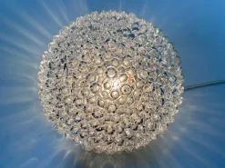 Hot Pamono Glass Bubble Texture Wall or Ceiling Lamp by Helena Tynell for Bega Limburg, Germany, 1960s