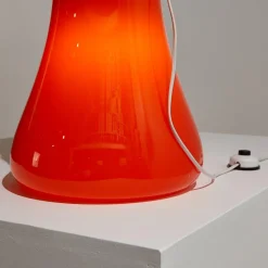 Hot Pamono Glass Floor Lamp from Mazzega, 1960s