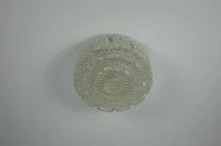 Hot Pamono Glass Flush Mount from Glashütte Limburg, 1960s