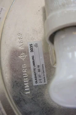 Discount Pamono Glass Flush Mount or Sconce by Helena Tynell for Glashütte Limburg, 1960s