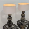 Online Pamono Glass Lamps from Porta Romana, Set of 2
