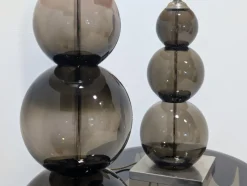 Online Pamono Glass Lamps from Porta Romana, Set of 2