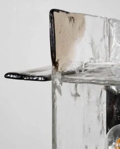 Clearance Pamono Glass Model Ice Wall Light by Carlo Nason for AV Mazzega, 1970