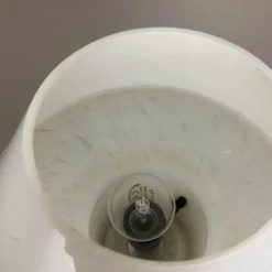 New Pamono Glass Mushroom Table Desktop Light from Glashütte Limburg, Germany, 1970s