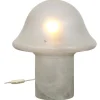 Sale Pamono Glass Mushroom Table Lamp attributed to Peill & Putzler, Germany, 1970s