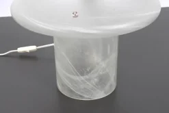 Sale Pamono Glass Mushroom Table Lamp attributed to Peill & Putzler, Germany, 1970s