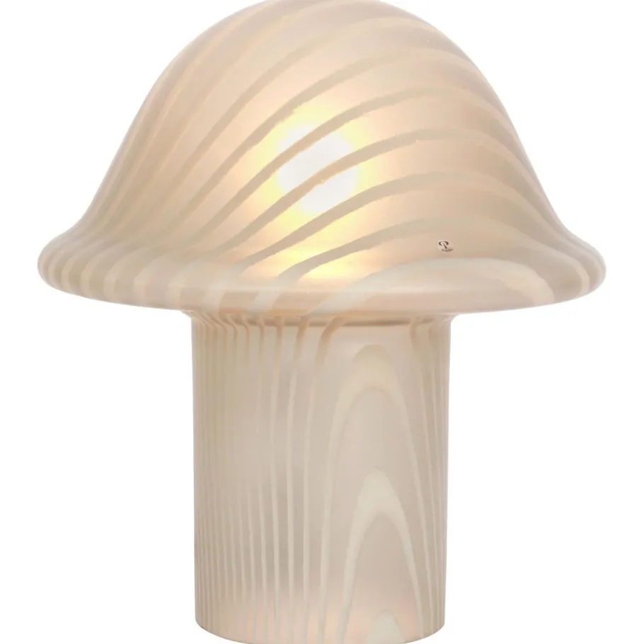Online Pamono Glass Mushroom Table Lamps from Peill & Putzler, Germany, 1970s