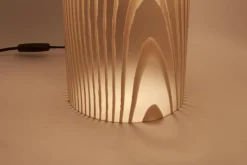 Online Pamono Glass Mushroom Table Lamps from Peill & Putzler, Germany, 1970s