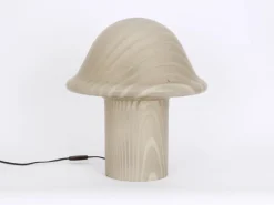 Online Pamono Glass Mushroom Table Lamps from Peill & Putzler, Germany, 1970s