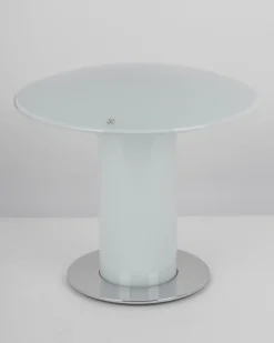 Online Pamono Glass Mushroom Table Lamp attributed to Peill & Putzler, Germany, 1970s