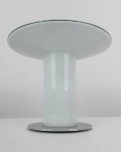 Online Pamono Glass Mushroom Table Lamp attributed to Peill & Putzler, Germany, 1970s