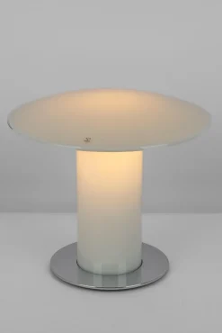 Online Pamono Glass Mushroom Table Lamp attributed to Peill & Putzler, Germany, 1970s