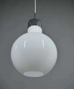 Online Pamono Glass Pendant Lamp, Germany, 1970s