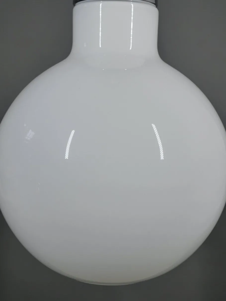 Online Pamono Glass Pendant Lamp, Germany, 1970s