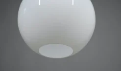 Online Pamono Glass Pendant Lamp, Germany, 1970s