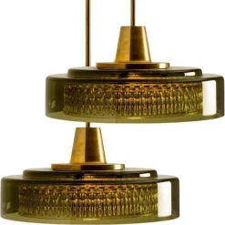 Best Pamono Glass Pendants by Carl Fagerlund for Orrefors, 1960s, Set of 2