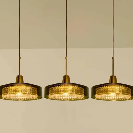 Best Pamono Glass Pendants by Carl Fagerlund for Orrefors, 1960s, Set of 2
