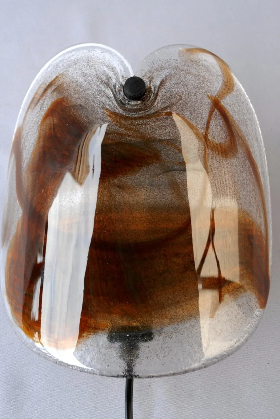 Best Pamono Glass Sconce by Per Lutken for Holmegaard, 1972