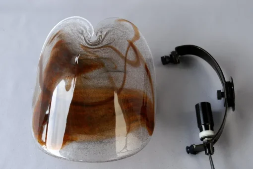 Best Pamono Glass Sconce by Per Lutken for Holmegaard, 1972