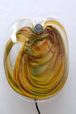 Online Pamono Glass Sconce by Per Lutken for Holmegaard, 1972