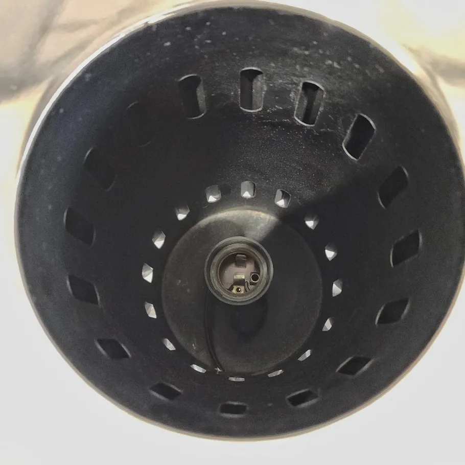 Pamono Glass Table Lamp by Castiglioni for Flos, 1970s