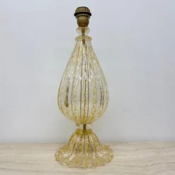Sale Pamono Glass Table Lamp from Barovier & Toso, Italy, 1970s