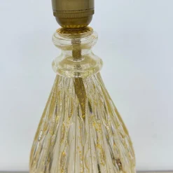 Sale Pamono Glass Table Lamp from Barovier & Toso, Italy, 1970s