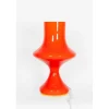 Hot Pamono Glass Table Lamp from OPP Jihlava, 1960s