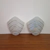 Hot Pamono Glass Wall Lamps from Massive, 1980s, Set of 2