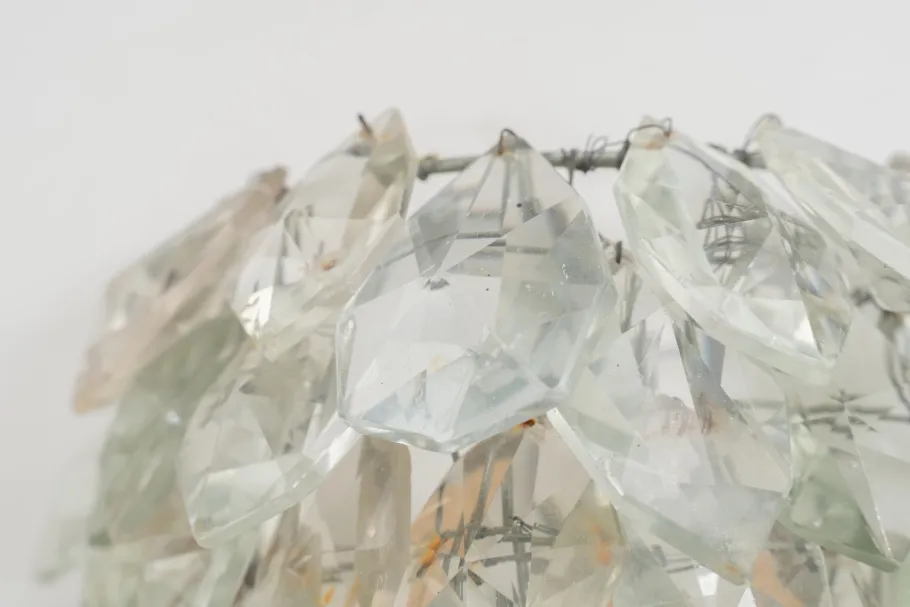 Clearance Pamono Glass Wall Light Set, Set of 2