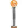 Best Pamono Globe Floor Lamp in Murano Glass and Marble by Goffredo Reggiani, Italy, 1970s