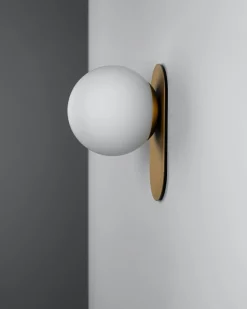 Sale Pamono Gold Adrion Wall Sconce Sm by Schwung