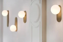 Sale Pamono Gold Adrion Wall Sconce Sm by Schwung