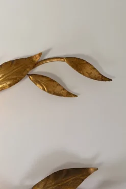 Hot Pamono Gold Wall Sconce by Hans Kögl, Germany, 1970s